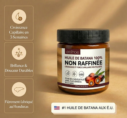 Huile de Batana Pure – L’Excellence de la Croissance Capillaire
