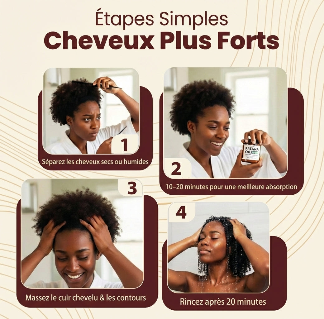 Huile de Batana Pure – L’Excellence de la Croissance Capillaire